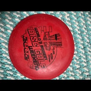 Very Rare 2002 worlds biggest Disc golf Disc